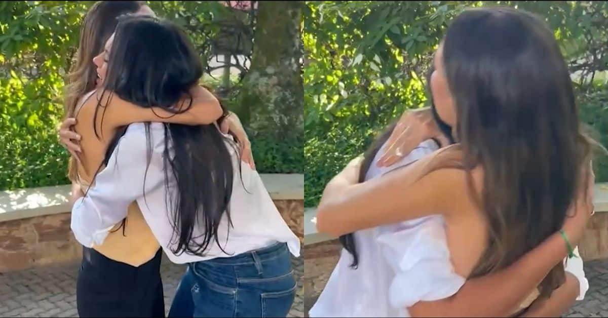 Alane e Beatriz se encontram pela primeira vez fora do BBB24; Video