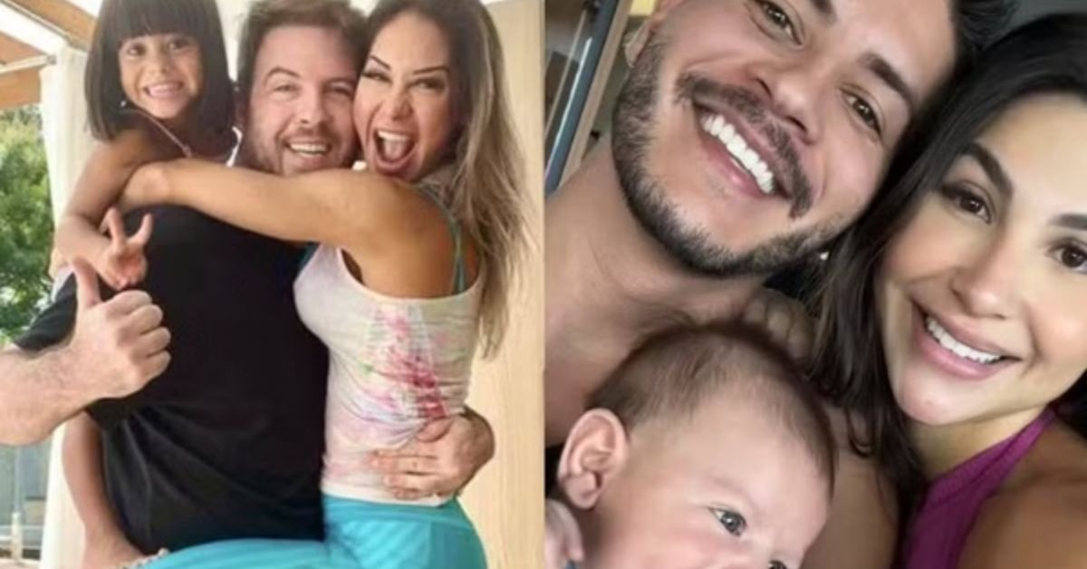 Após Maíra Cardi mostrar filha chamando padrasto de ‘papai’, atual de Arthur Aguiar reage