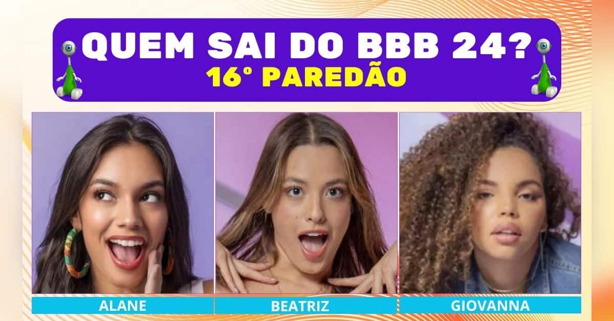 Enquete UOL aponta quem entre Alane, Beatriz e Pitel será a próxima a deixar o reality show global