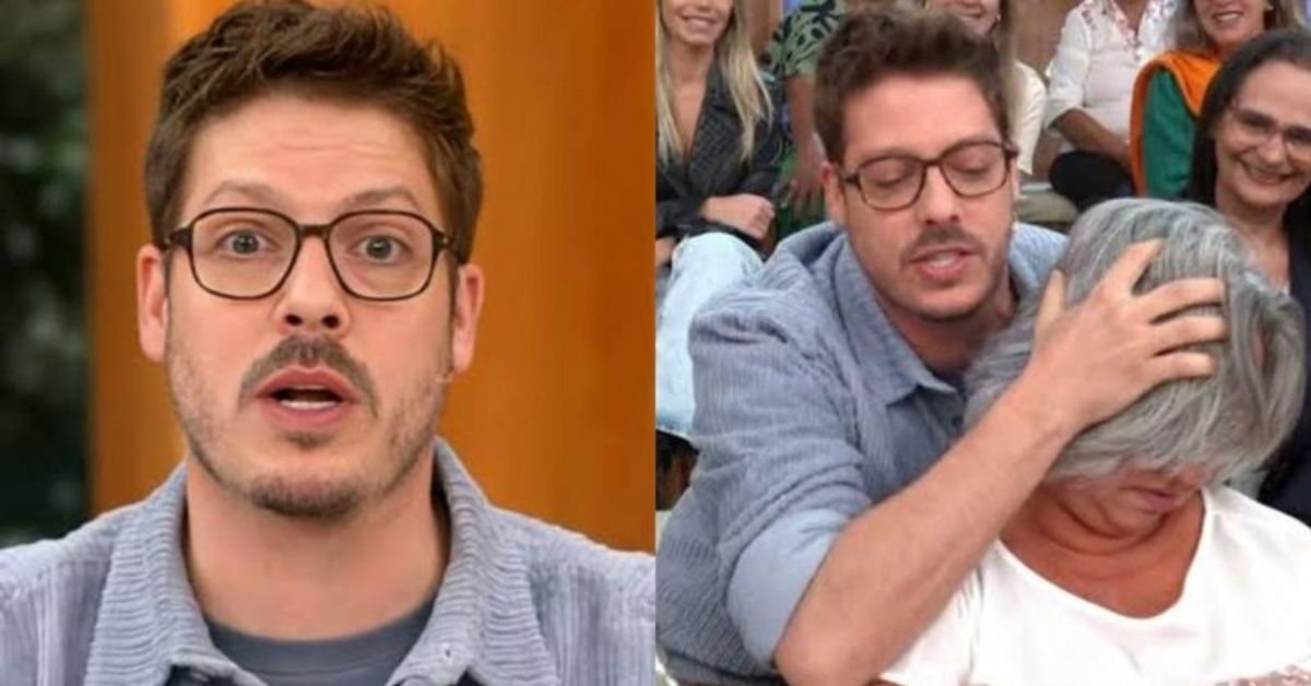 Fábio Porchat ironiza morte de ‘Tio Paulo’ em brincadeira ao vivo no ‘Encontro’