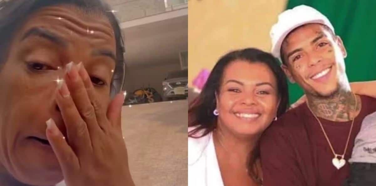 Mãe de Mc Kevin chora ao visitar mansão onde o filho morava: ‘sem explicação’