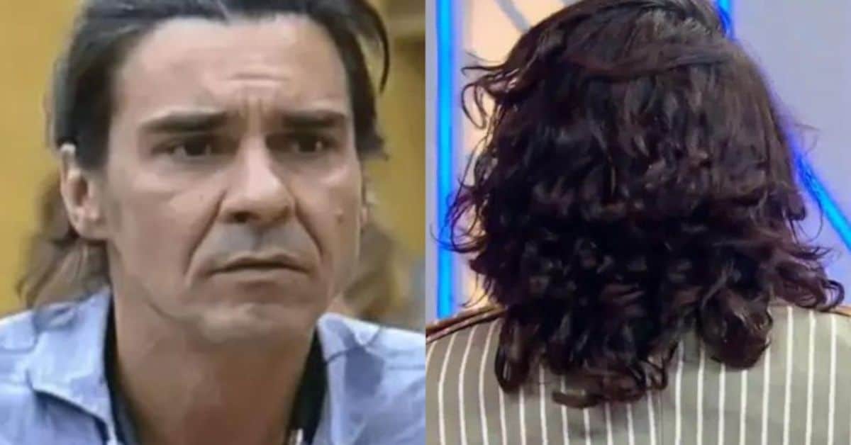 O ator e ex-A Fazenda André Gonçalves se torna piada nas redes sociais após harmonização facial