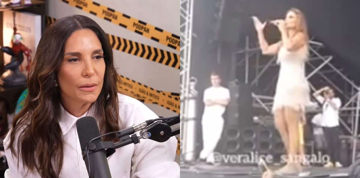 Quem é essa aí papai? Ivete Sangalo admite que piada feita em show gerou crise