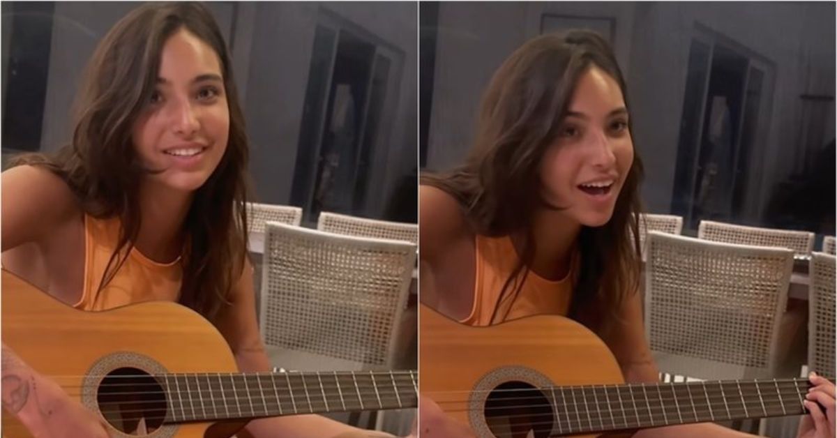 Vanessa Lopes impressiona ao soltar a voz em vídeo tocando violão: “Que voz!”