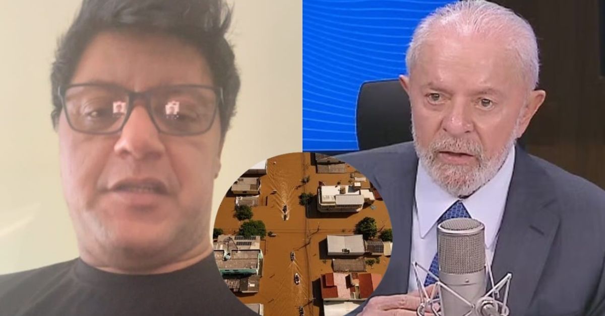 Em vídeo, Irmão de Zezé Di Camargo culpa Lula por tragédia no RS e dispara: “Aquele cachaceiro”