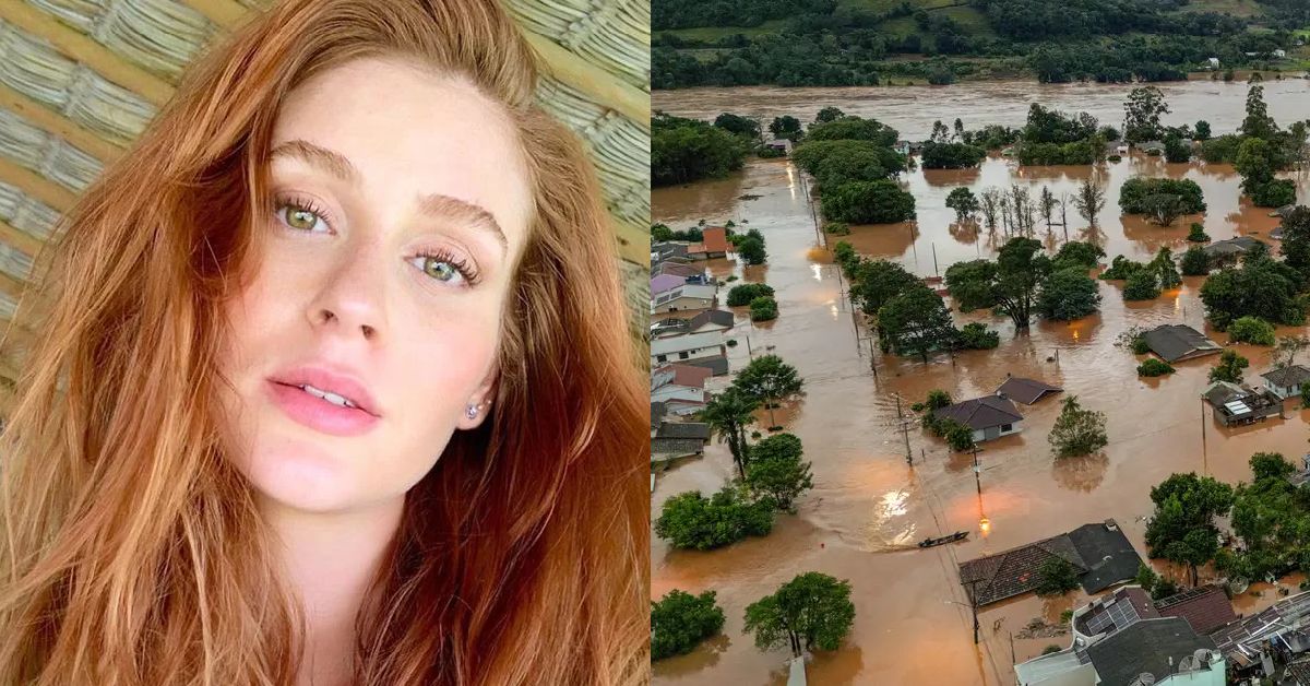 Essa foi a doação que Marina Ruy Barbosa fez às vítimas do RS: ‘com muito amor’