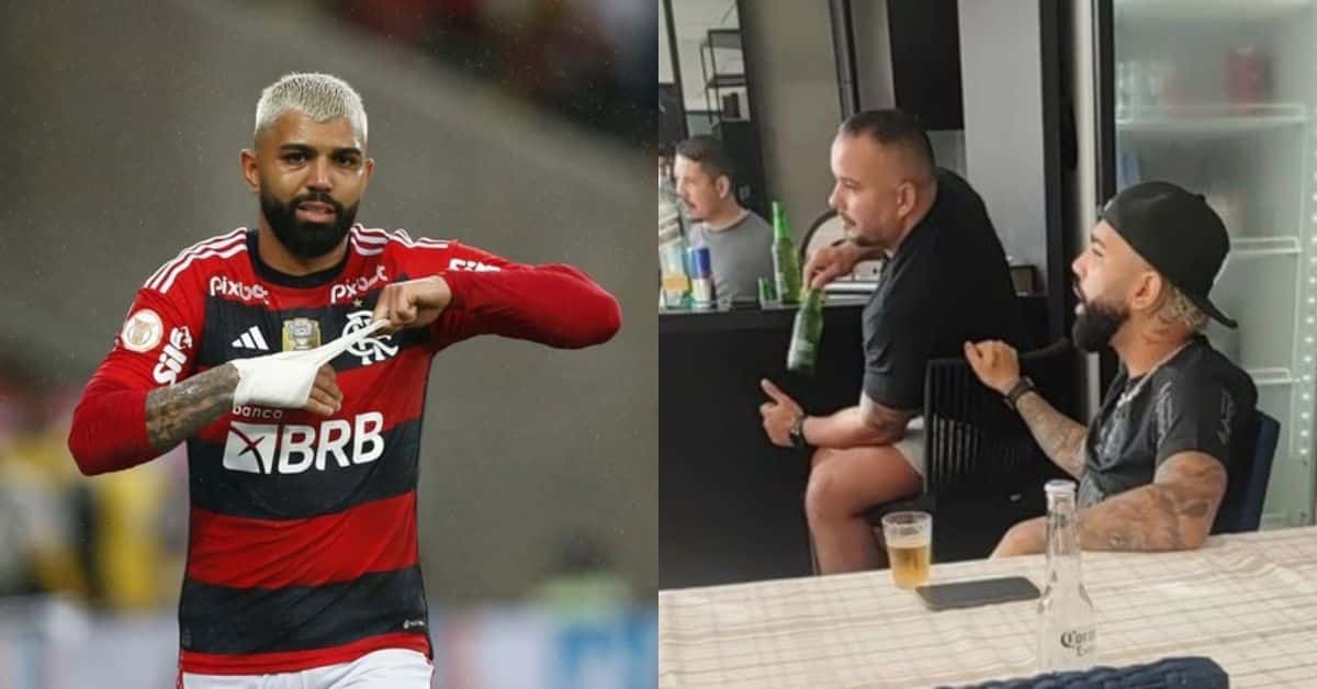 Flamengo teria decidido não renovar contrato com Gabigol após foto com camisa do Corinthians