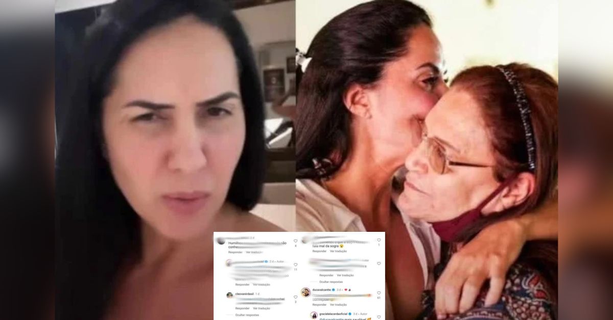 Graciele Lacerda é acusada de humilhar a mãe de Zezé Di Camargo nas redes sociais