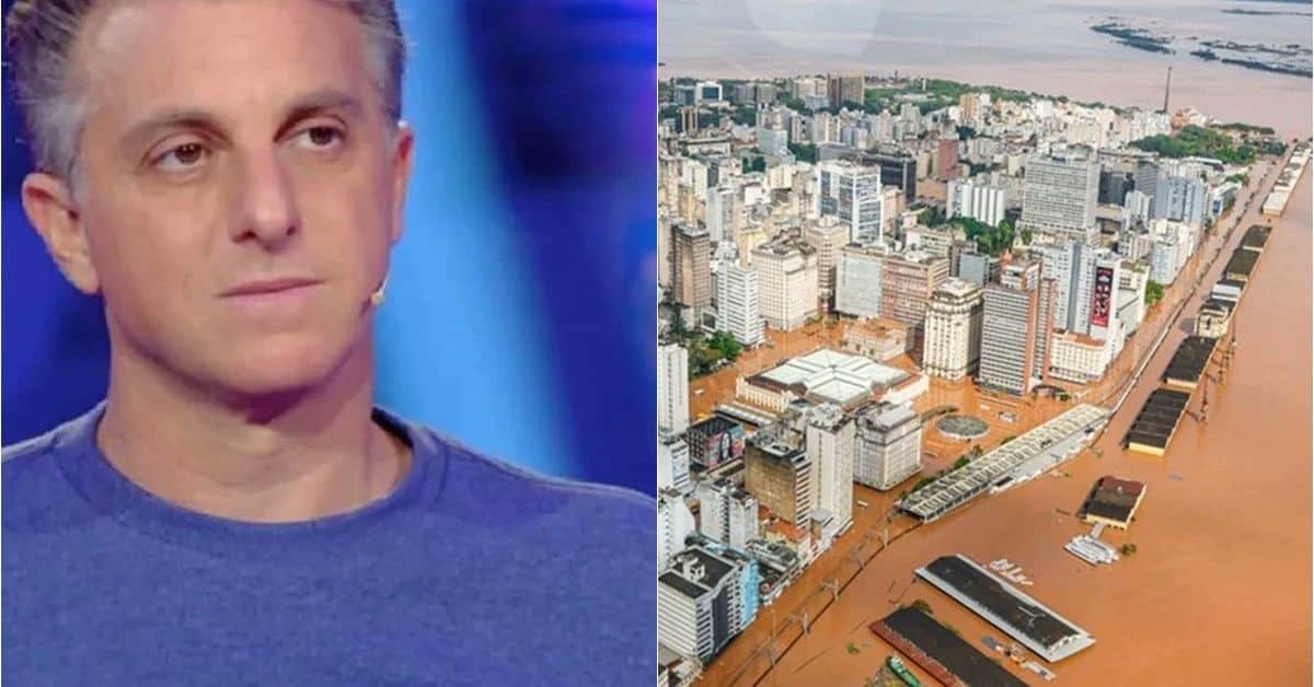 Luciano Huck conta o motivo de não ter ido ajudar pessoalmente as vítimas no RS: ‘Distrair’