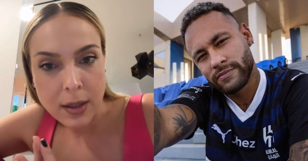 Neymar presta apoio a Tata Estaniecki em campanha solidária ao RS