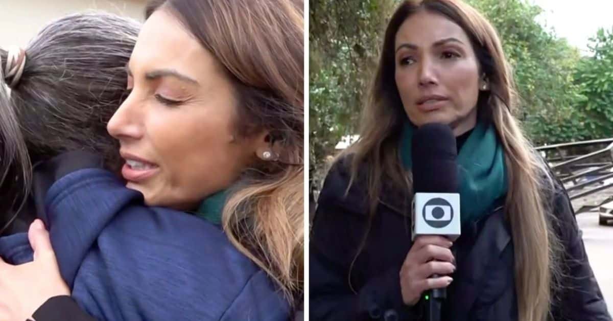 Patrícia Poeta desabafa sobre reencontro em meio a tragédia no RS: “Um misto de emoções”