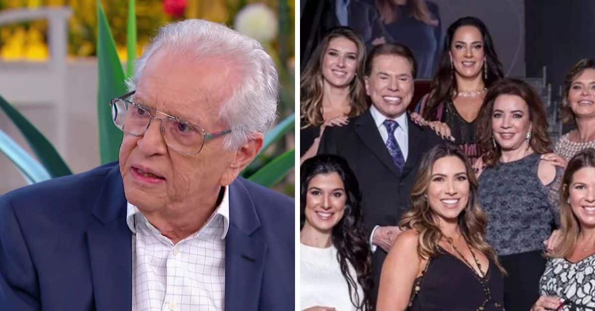 Carlos Alberto de Nóbrega não se segura e expõe segredo guardado a ‘sete chaves’ pelas filhas de Silvio Santos e SBT