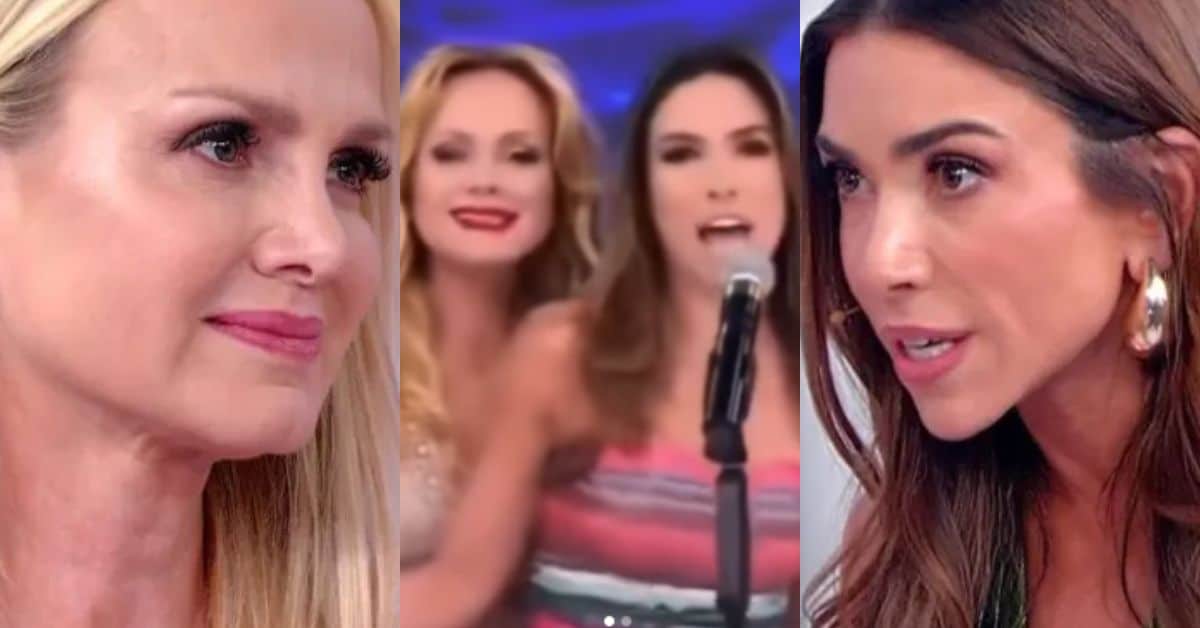 Internautas resgatam momento constrangedor entre Eliana e Patrícia Abravanel