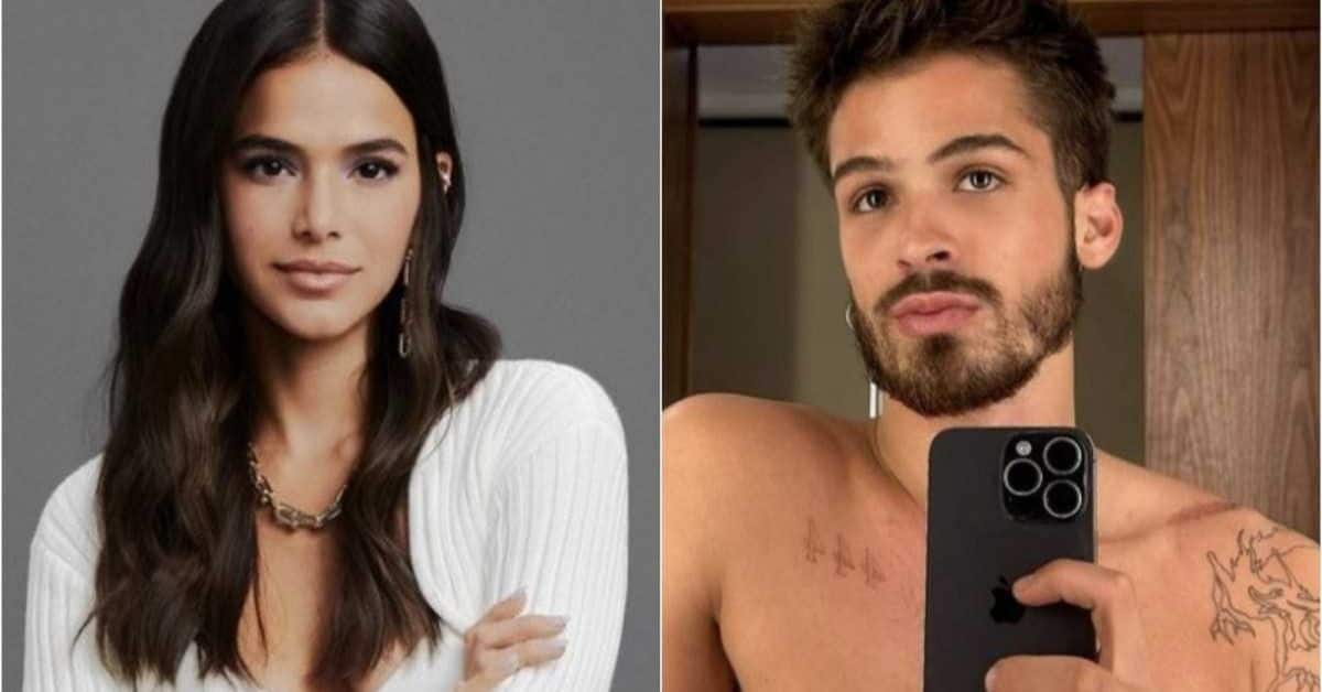 João Guilherme e Bruna Marquezine são flagrados aos beijos e fotos viralizam