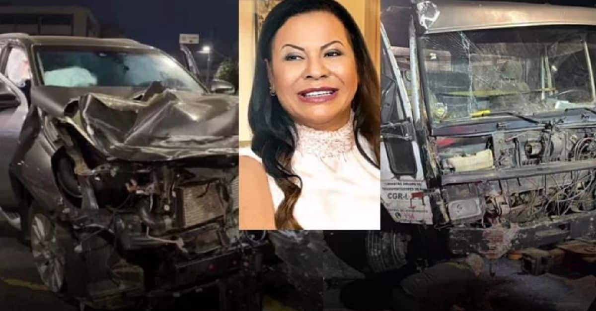 Mãe de Marília Mendonça sofre grave acidente; vídeo mostra destruição dos veículos