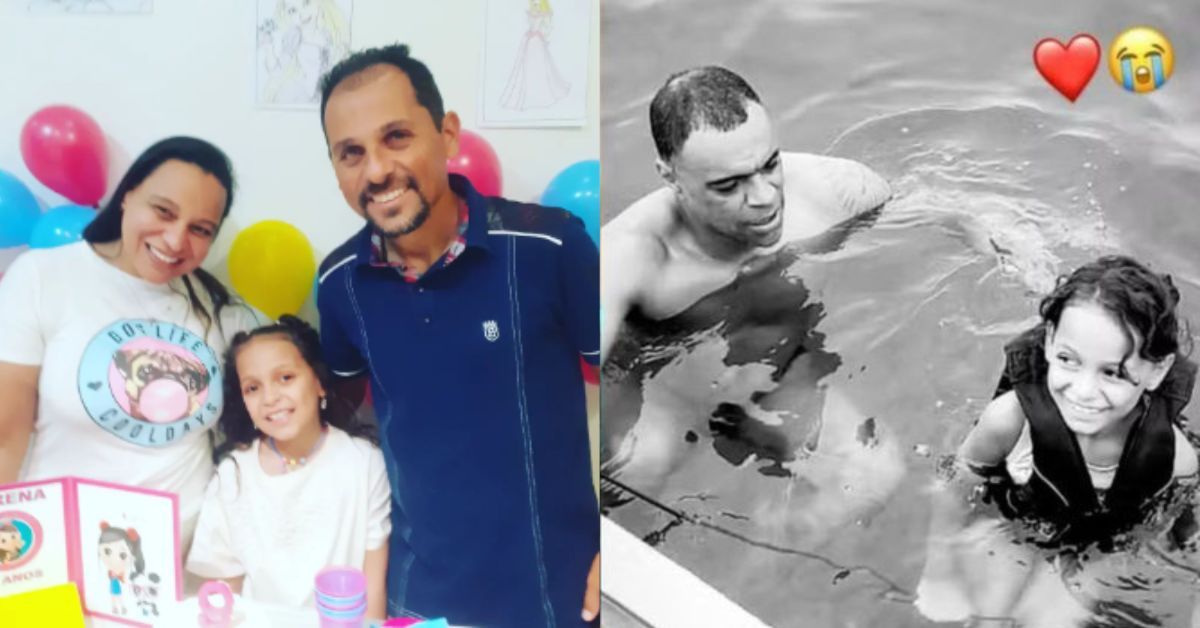 Quem é o cunhado de Denilson que perdeu a filha de apenas 9 anos de idade