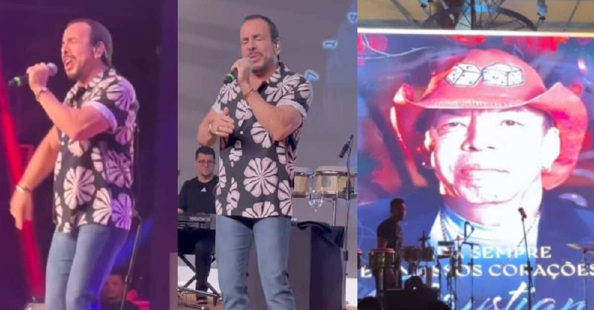 Ralf, irmão de Chrystian, fez em primeiro show após perda e homenagem comove: ‘Que sofrido’