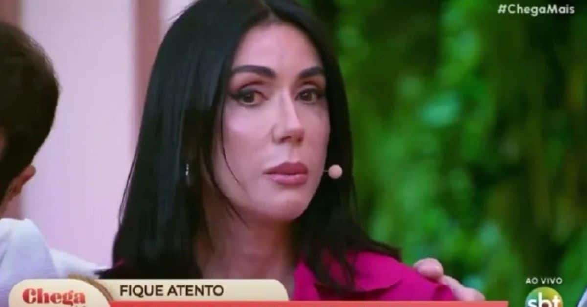 apresentadora do SBT não segura as lágrimas ao relatar abuso sofrido na infância