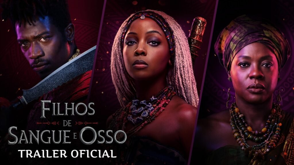 Idris Elba e Viola Davis roubam a cena no trailer épico de “Filhos de Sangue e Osso”